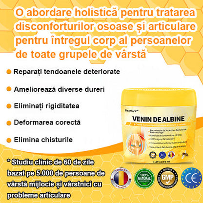 🌿🐝🌿BEARNICA™ Cremă Avansată pentru Îngrijirea Articulațiilor și Osoasă cu Venin de Albină🔥 (Ultima zi de promoție, 20% reducere)